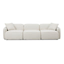 Travie Sand Upcycled Performance Linen Modular Sofa