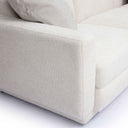Perry 5-Piece Cream Performance Chenille Modular L-Sectional