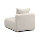 Hangover Contract-Grade Textured Fabric Modular Armless Chair