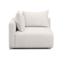 Hangover Contract-Grade Textured Fabric Modular Corner Chair