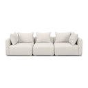 Hangover 112.5" Textured Fabric Sofa