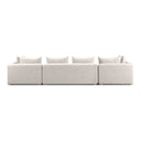 Hangover 145" Contract-Grade Textured Fabric Long Sofa