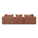 Hangover 112.5" Textured Fabric Sofa