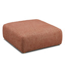 Hangover Contract-Grade Textured Fabric Ottoman