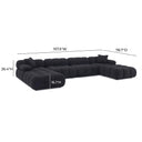 Calliope 6-piece Performance Modular U-Sectional