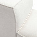 Mindy Performance Chenille Basketweave Modular Armless Chair