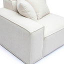 Mindy Performance Chenille Basketweave Modular Corner Chair