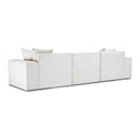 Mindy 115" Performance Chenille Basketweave Modular Sofa