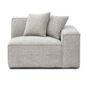Mindy Performance Chenille Basketweave Modular Corner Chair