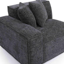 Mindy Performance Chenille Basketweave Modular Corner Chair