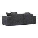 Mindy 84" Performance Chenille Basketweave Modular Loveseat