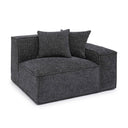 Mindy Performance Chenille Basketweave Modular Corner Chair