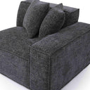 Mindy Performance Chenille Basketweave Modular Corner Chair