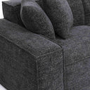 Mindy 4-Piece Performance Chenille Basketweave Modular Sectional