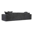 Mindy 115" Performance Chenille Basketweave Modular Sofa
