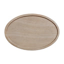Eclipse Textured Faux Travertine Indoor/Outdoor Side Table