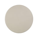 Fern 47" Beige Textured Faux Plaster Concrete Indoor / Outdoor Round Dining Table