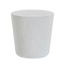 Margot Light Grey Faux Plaster Indoor/Outdoor Concrete Stool