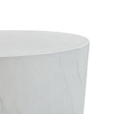 Margot Light Grey Faux Plaster Indoor/Outdoor Concrete Stool