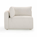 Hangover Cream Performance Fabric Outdoor Modular Corner Chair