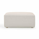 Hangover Cream Performance Fabric Outdoor Ottoman