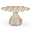 Smooch 47" Concrete Indoor/Outdoor Round Dining Table