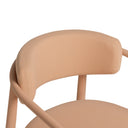 Annika Textured Contract-Grade Fabric Outdoor Dining Arm Chair