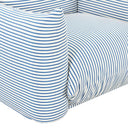 Saint Tropez Striped Stuffed Indoor/Outdoor Armchair