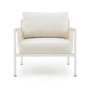 Dunes Cream Outdoor Accent Chair