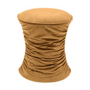 Bounce Ruched Performance Velvet Adjustable Ottoman