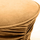 Bounce Ruched Performance Velvet Adjustable Ottoman