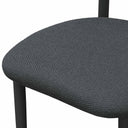 Annika Textured Contract-Grade Fabric Outdoor Dining Side Chair