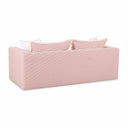 Salty 84.5" Striped Contract-Grade Indoor/Outdoor Sofa