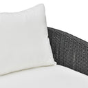Alexa 80" Rattan Performance Fabric Outdoor Sofa