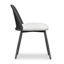 Alexa Rattan Performance Fabric Dining Chair