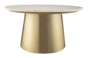 Bleeker 31" Marble Round Coffee Table