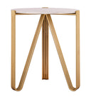 Aya Marble Side Table by Inspire Me! Home Decor