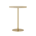 Fiona Gold Stone Side Table