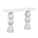 Lupita 53" White Console Table