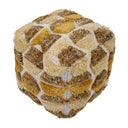 Sawyer Natural Tones Tufted Pouf