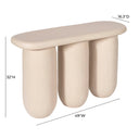 Rahul 49" Textured Console Table