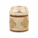 Olivier 41" Cotton Oval Storage Ottoman