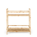 Destin Natural Burl Contract-Grade Bar Cart