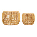 Azrina 2-Piece Rattan Nesting Table Set