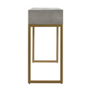 Pesce 59" Faux Shagreen 3-Drawer Console Table