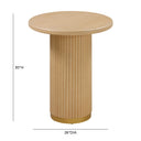 Chelsea Oak Wood Entry Table
