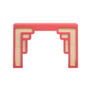 Suzie 45" Rattan Console Table