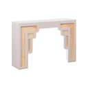 Suzie 45" Rattan Console Table