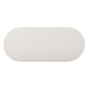 Bella 48" Cream Oval Coffee Table