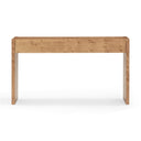 Brandyss 54" Burl Console Table